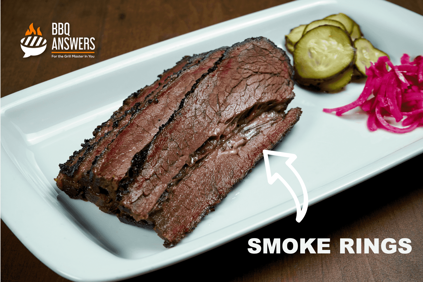Smoked Brisket with Smoke Rings | BBQanswers Smoked Brisket with Smoke Rings | BBQanswers